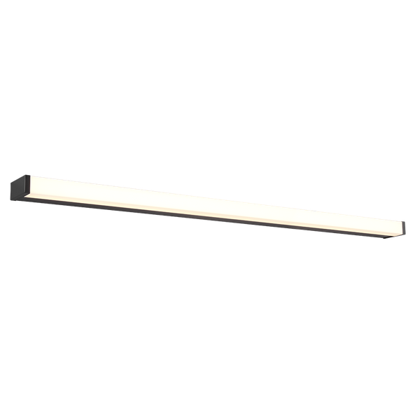 Fabio H2O LED wall lamp 118 cm matt black image 1