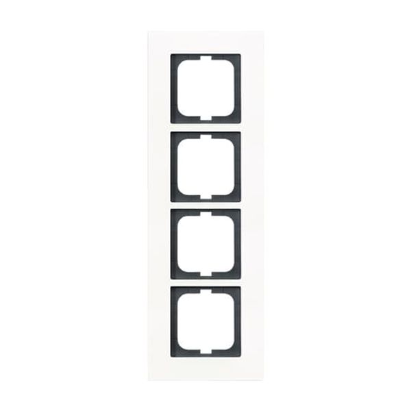 1721-291-500 Cover Frame Busch-axcent® entrée-grey image 2