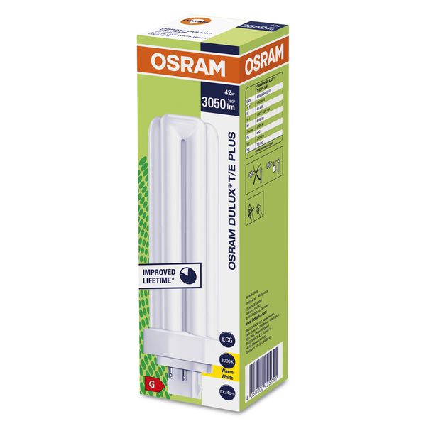 DULUX T/E 42W/830 PLUS GX24Q FS1   OSRAM image 5