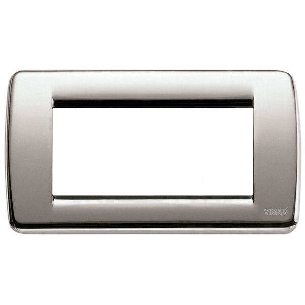 Rondò plate 4M metal brushed nickel image 1