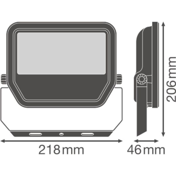 FLOODLIGHT 50 W 4000 K SYM 100 WT image 18