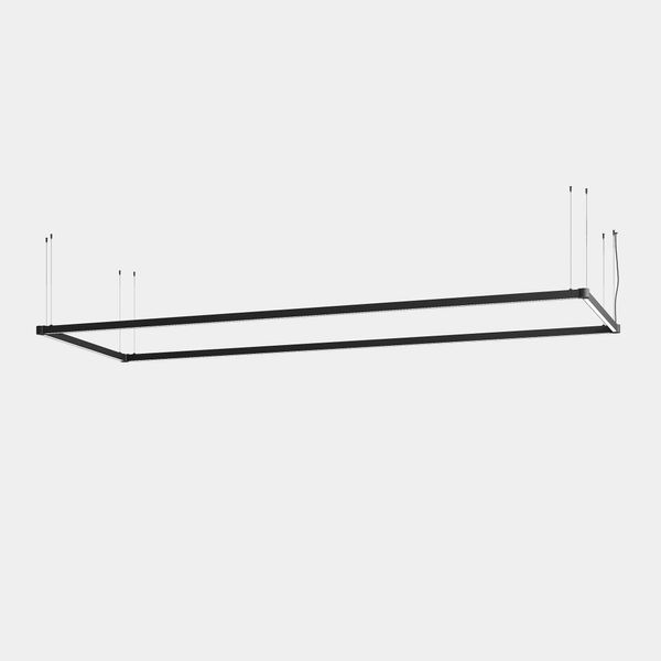 Lineal lighting system Apex Rectangular Pendant 1125mm x 3150mm 157.3W LED warm-white 2700K CRI 90 ON-OFF White IP20 12504lm image 1