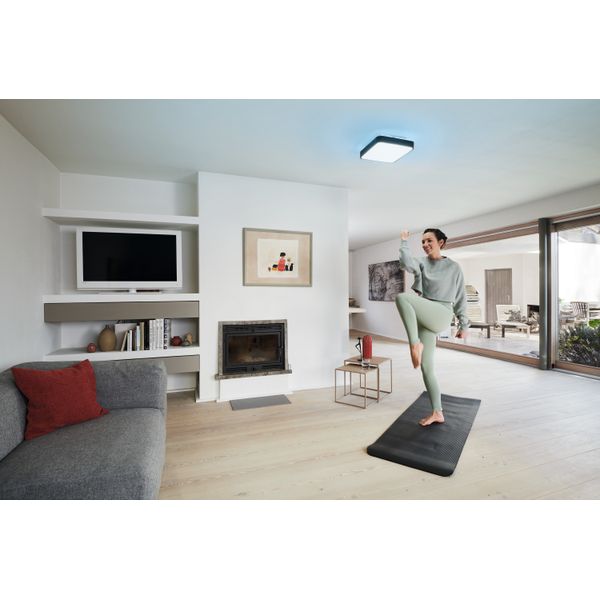 Smart+ Orbis Ceiling Black 350mm TW image 3