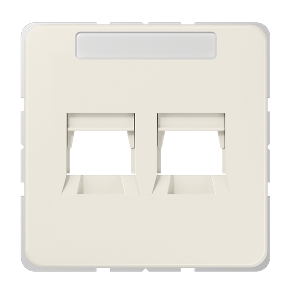 Centre plate for modular jack sockets 569-25WE image 2