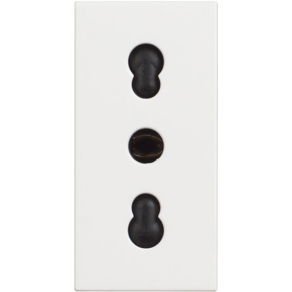 CLASSIA - italian socket 10/16A white image 1