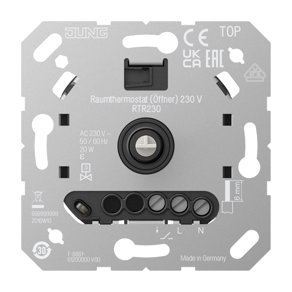 Room thermostat Basic 230V RTR230 image 1