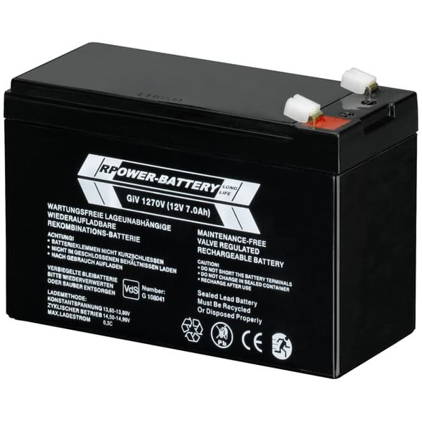 SAK17 Sealed Lead Acid Battery, 12 V DC, 18 Ah image 2