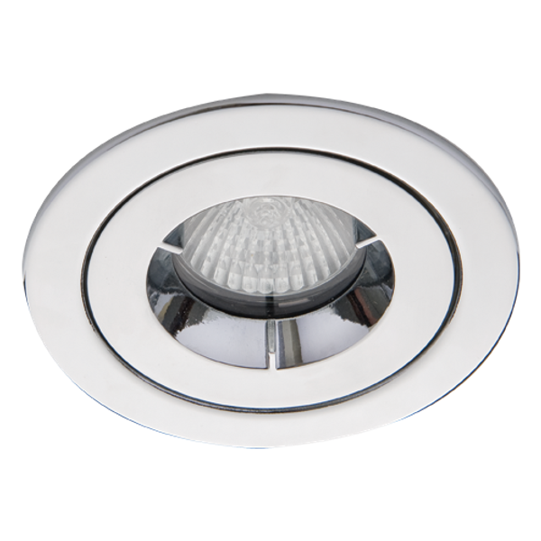 iCage Mini IP65 GU10 Die-Cast Fire Rated Downlight Chrome image 3