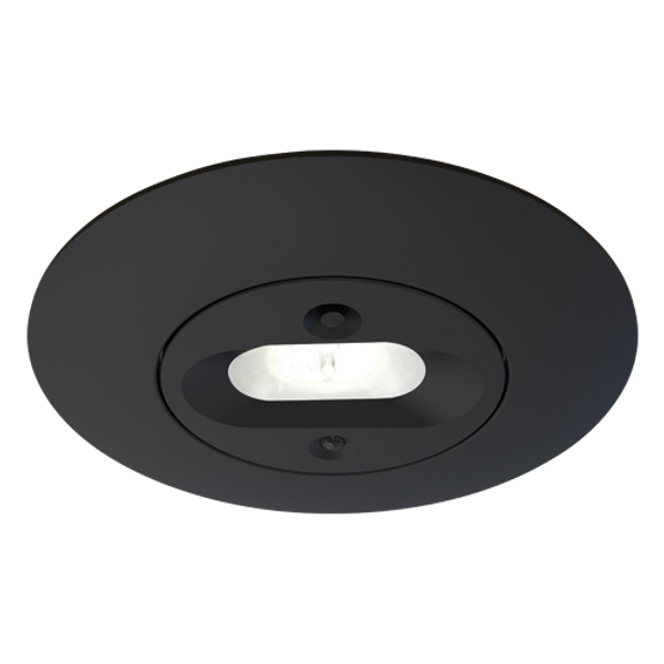 Merlin Emergency Downlight Non-Maintained Escape Route Black image 3