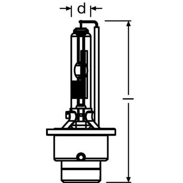 OSRAM automotive lamp 66250CBI image 2