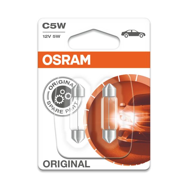 6418-02B 5W 12V SV8,5-8 BLI2DK OSRAM image 2