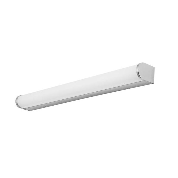 Wall fixture IP44 Lungo LED 11.5 LED warm-white 3000K Chrome 1085 image 1