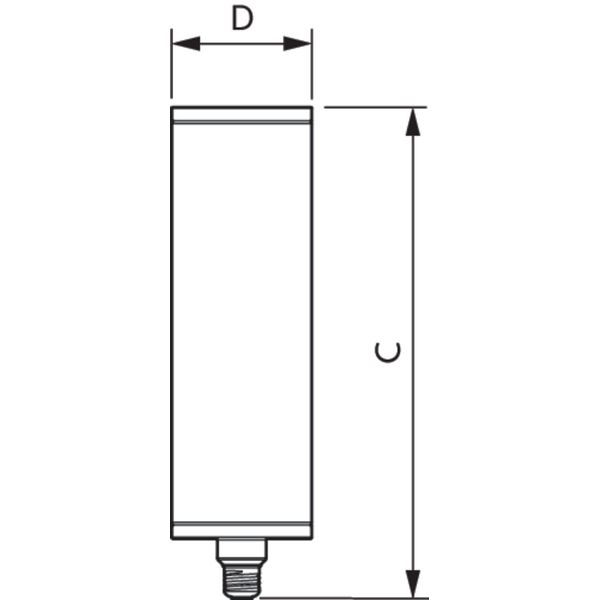 LED giant crystal 26W E27 smoky DIM image 2