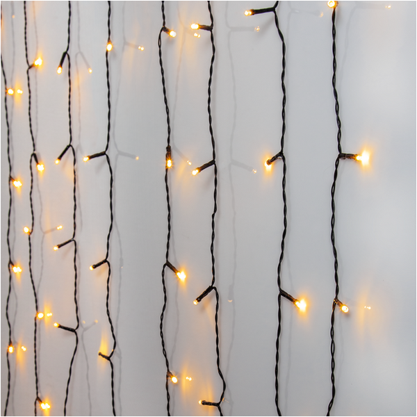 Curtain Lights Golden Warm White image 1