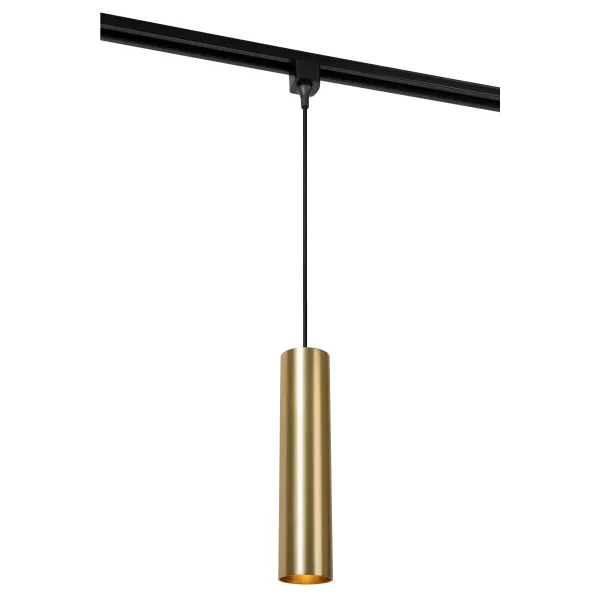 Lucide TRACK FLORIS pendel - Track lighting - 1xGU10 - Matt Gold / Brass image 1