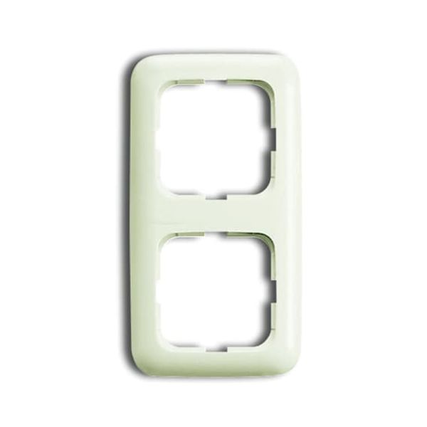 2512-212-500 Cover Frame SI/Reflex SI White image 1