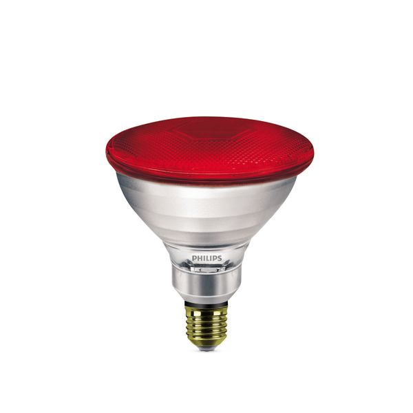 PAR38 IR 100W E27 230V Red 1CT/12 image 2