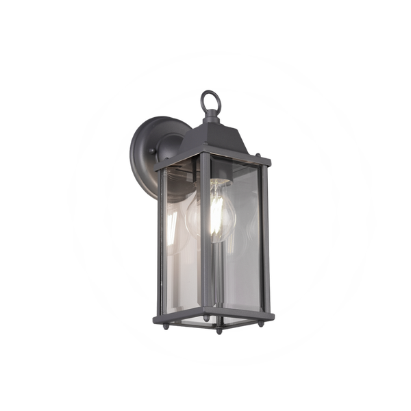 Olona wall lamp E27 anthracite image 1