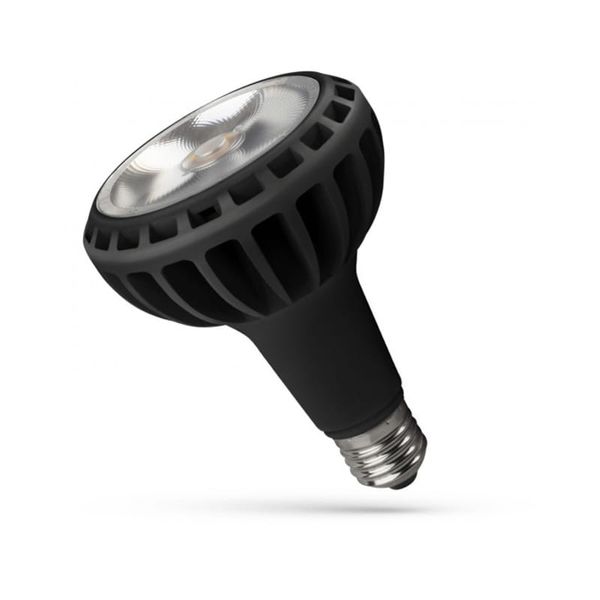 LED PAR30 E27 230V 20W COB 24 DEGREES NW BLACK SPECTRUM image 1