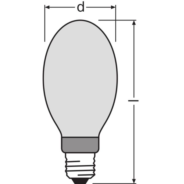 POWERSTAR HQI®-E coated 250…400 W 400 W/N CO image 7