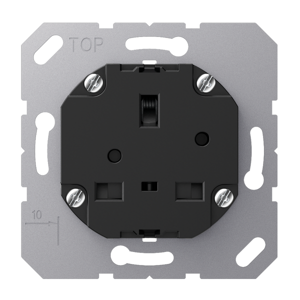 13A socket insert unswitched 71x71 frame 3521EINS image 4