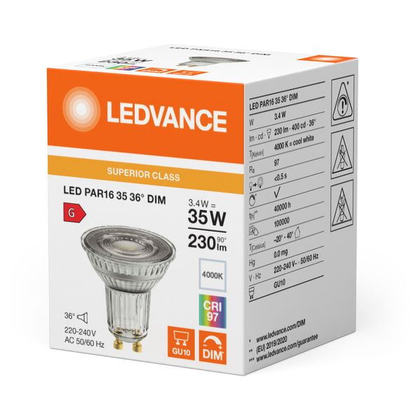 LED PAR16 DIM S 3.4W 940 GU10 image 8