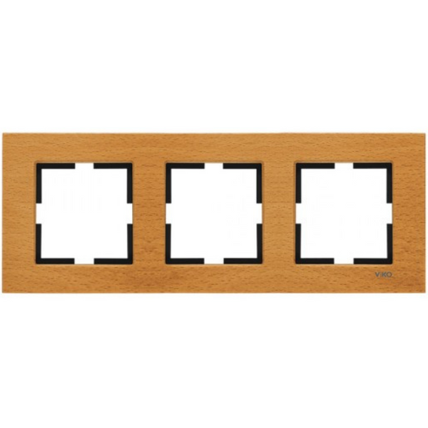 Novella Accessory Wooden - Oak Three Gang Frame image 1