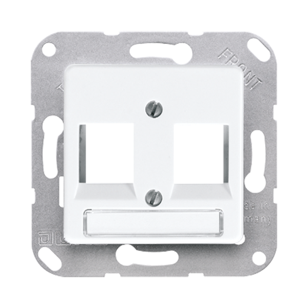 Centre plate for modular jack sockets 169-2NFWEWW image 4