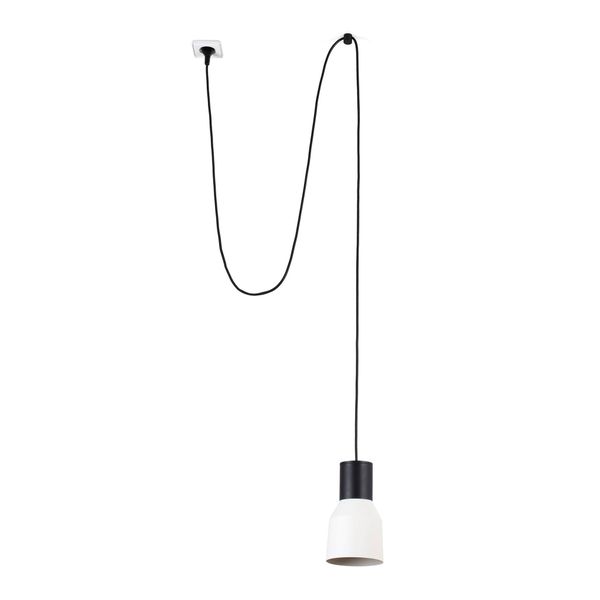 KOMBO BEIGE PENDANT LAMP WITH PLUG ø120 1X E27 image 1