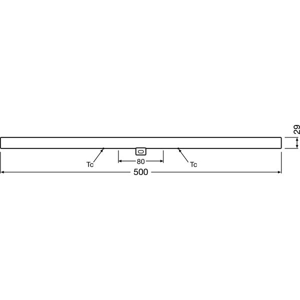 LEDinestra® 500 mm 40 4.8 W/2700 K S14d image 4