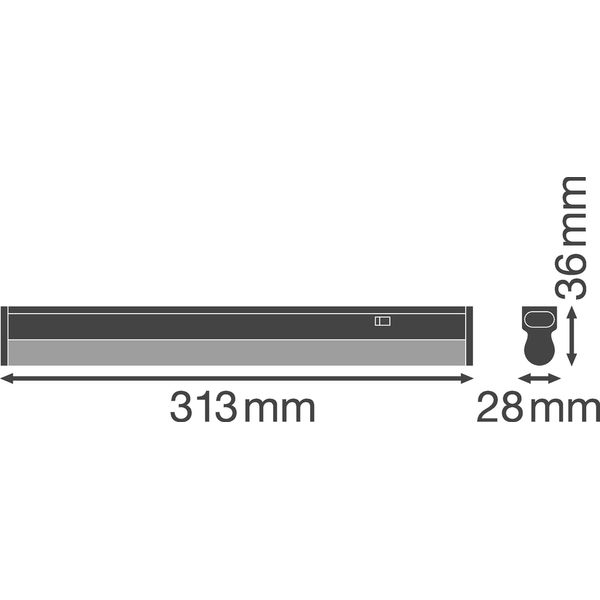 LINEAR COMPACT SWITCH 300 4 W 4000 K image 4