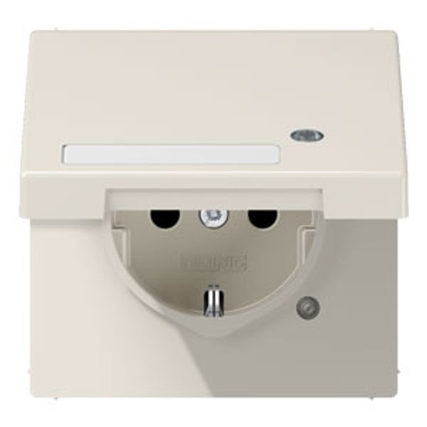 Schuko socket with hinged lid LS1520NAKLKO image 1