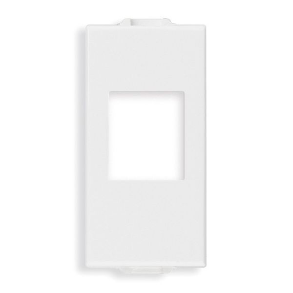 RJ45 Keystone adaptor white image 1