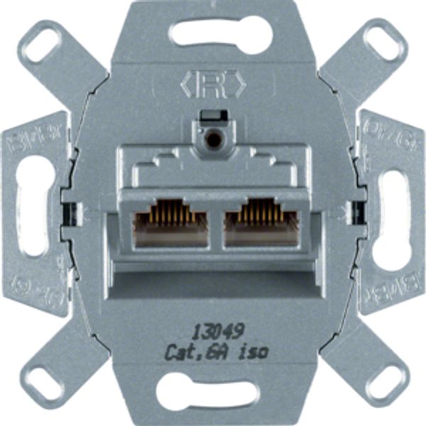 Data socket 8/8pin shield, Cat6A image 1