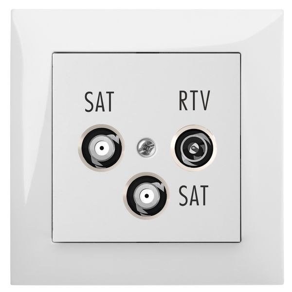 SENTIA R-TV-2xSAT SOCKET END OF LINE image 2