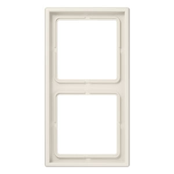 2-gang frame, Ivory LS982W image 3