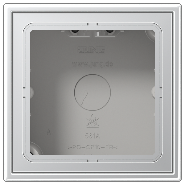 Surface mounted enclosure Surface box-3, alu image 2