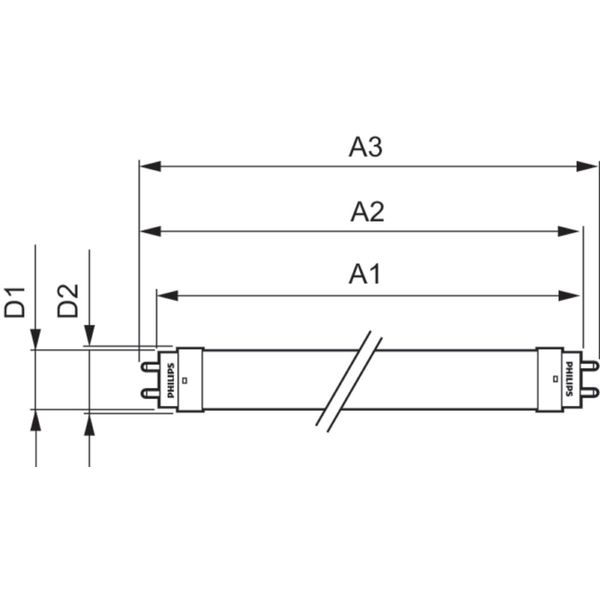 CorePro LEDtube 1500mm 20W 840 image 2