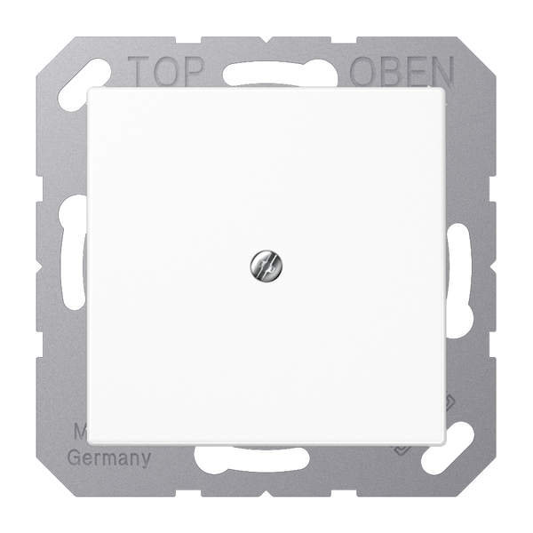 Cable outlet w.centre plate and insert A590BFAWW image 1