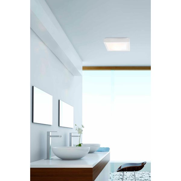 TOLA-2 WHITE CEILING LAMP 2 X E27 20W image 2