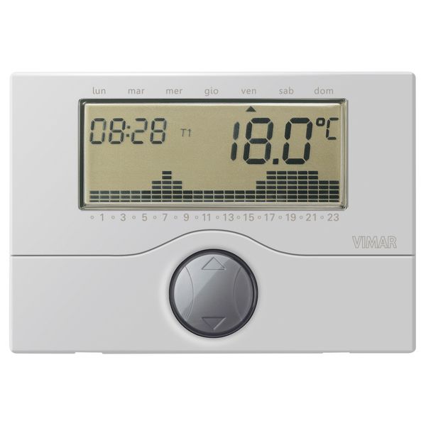 Surface battery-timer-thermostat silver image 1