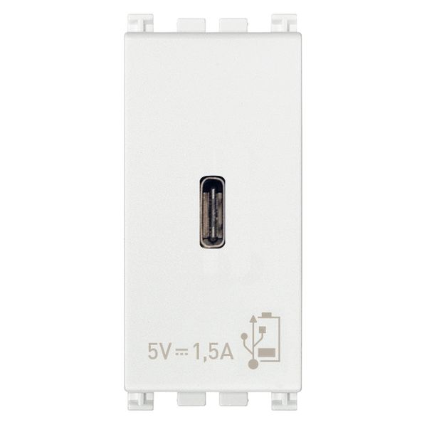 C-USB supply unit 5V 1,5A 1M white image 1