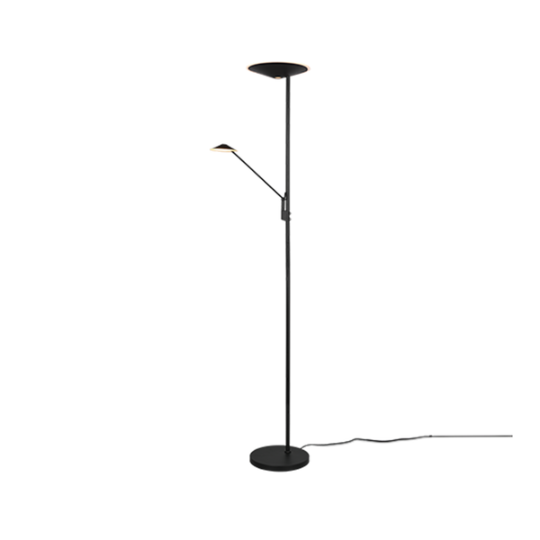 Brantford LED floor lamp matt black image 1