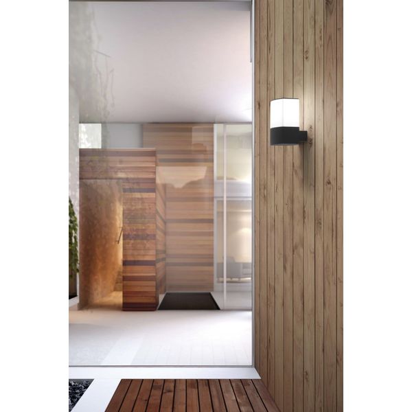 DATNA DARK GREY WALL LAMP 1 X E27 20W image 2