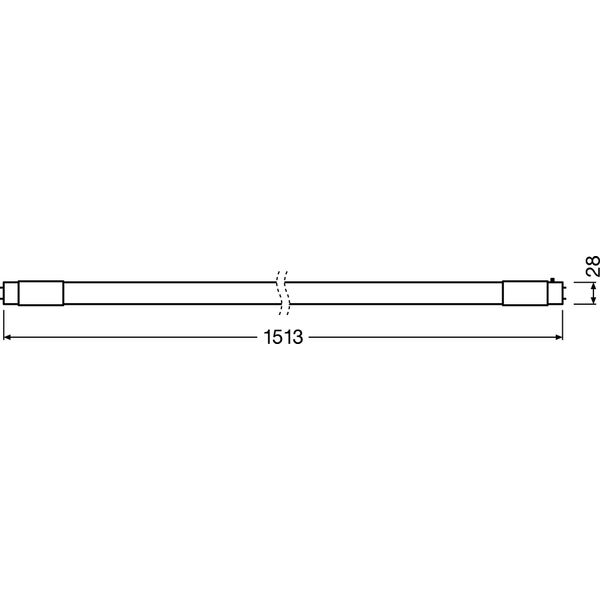 SubstiTUBE T8 EM CONNECTED 24 W/6500 K 1500 mm image 3