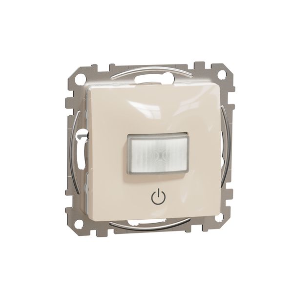 Motion sensor, Sedna Design & Elements, 160°, 10A, Beige image 4