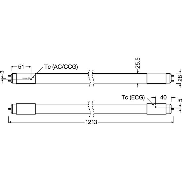 SubstiTUBE T8 UNIVERSAL VALUE 18 W/6500 K 1200 mm image 4