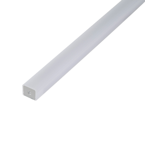 2m Surface Mounted Profile 18x15mm IP65 White image 1