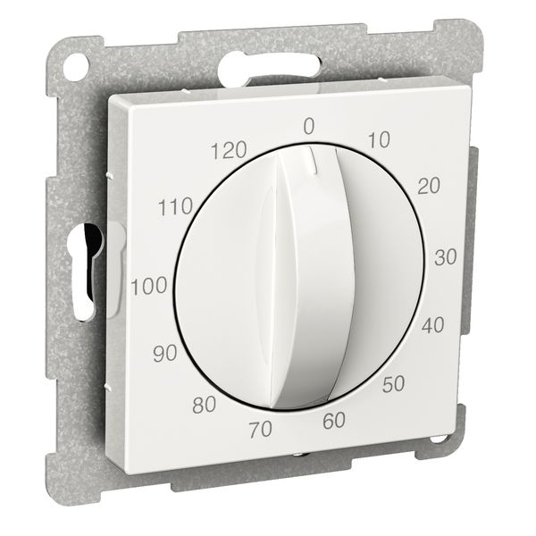 Exxact mechanical timer 0-120 minutes 2-pole white image 2