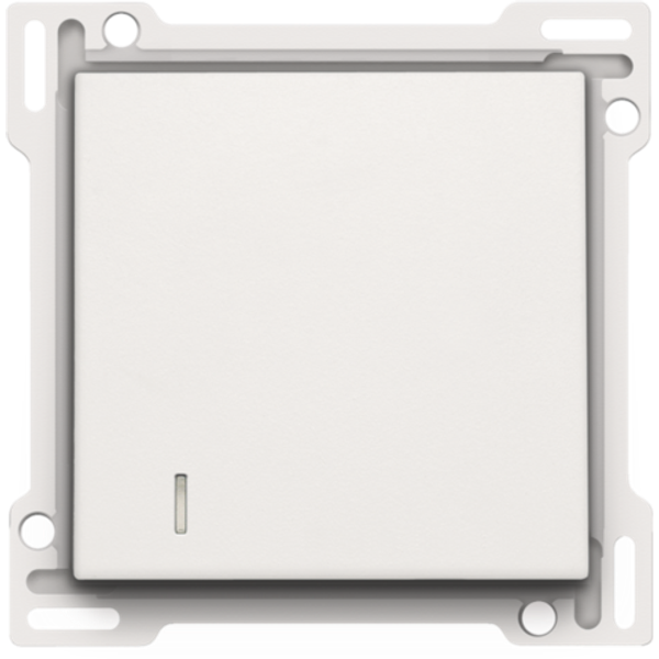 Finishing set for hotel card switch, white image 1